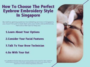 How To Choose The Perfect Eyebrow Embroidery Style In Singapore